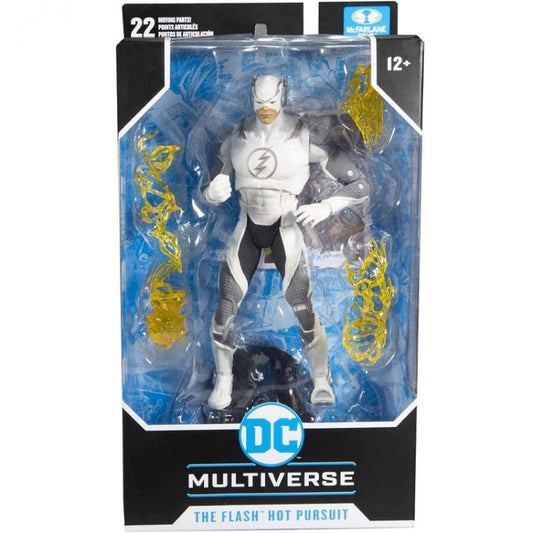 DC MULTIVERSE THE FLASH HOT PURSUIT McFARLANE STATUA ACTION FIGURE UNIVERSO 18cm