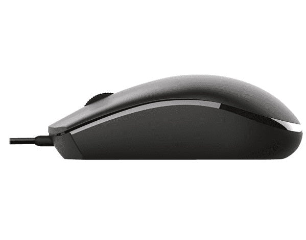 Trust Mouse Ottico Basi Wired 3 Pulsanti 1200Dpi Usb Nero Pc Desktop Notebook