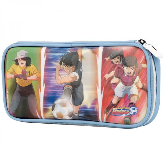 Fr-Tec Captain Tsubasa Lenticular Carry Bag Custodia Per Nintendo Switch & Lite