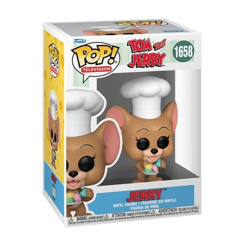 Funko Pop ! Television Tom And Jerry - (1658) Jerry Chef Figure Cartoon 9Cm
