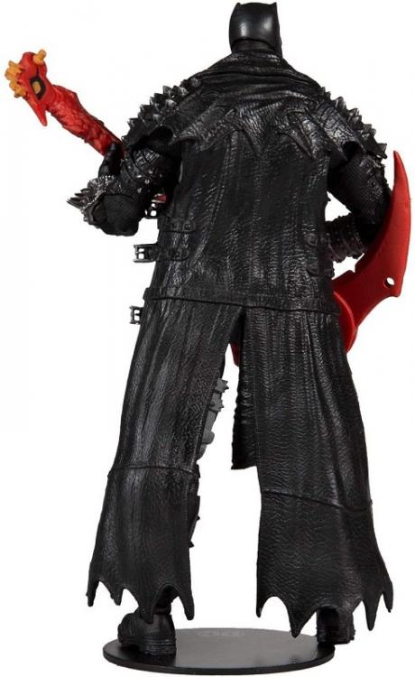 DC MULTIVERSE BATMAN DARK NIGHTS DEATH METAL DARKFATHER STATUA FIGURE BUILD 18cm