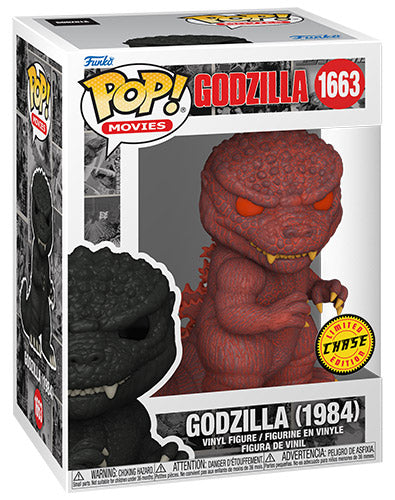 Funko Pop ! Godzilla 70Th (1663) Godzilla 1984 Chase Vinyl Figure 9Cm Collezione