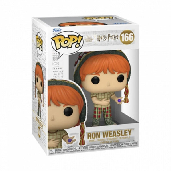 Funko Pop ! Harry Potter - (166) Ron Weasley W/Candy Caramella Figure Vinyl 9Cm
