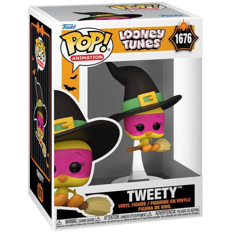 Funko Pop! Animation Looney Tunes - (1676) Tweety Vinyl Figure 9Cm - Halloween