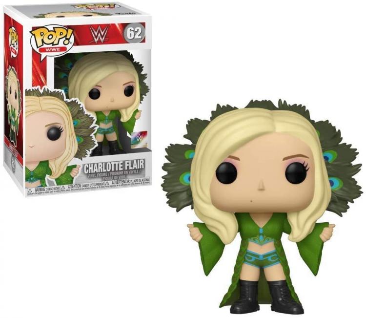 Funko Pop Wwe - Charlotte Flair (62) Statuetta Collezione Wrestling Vinyl Figure