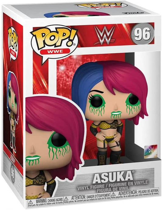 Funko Pop Wwe - Asuka (96) Statuetta Wrestling Da Collezione Vinyl Action Figure