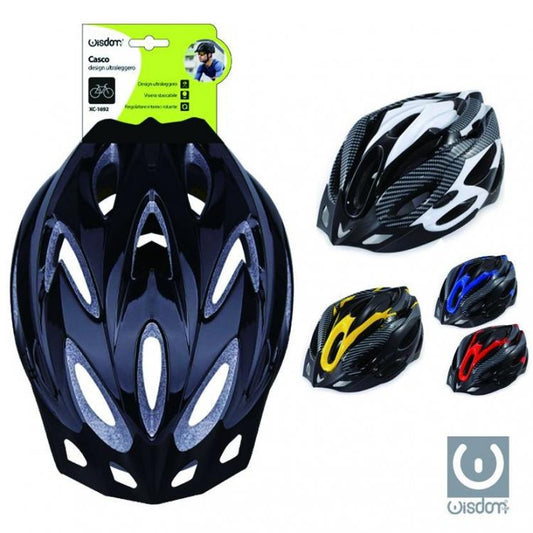 CASCO BICI REGOLABILE LEGGERO BICICLETTA CORSA MOUNTAIN BIKE MTB STRADA CICLISMO