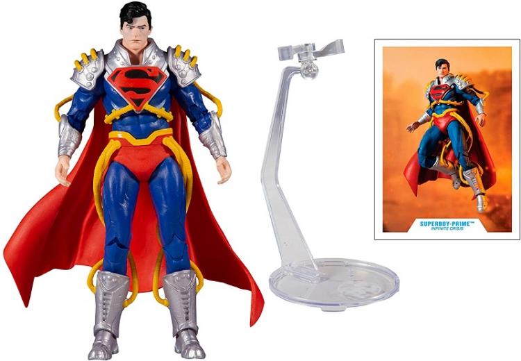 DC MULTIVERSE SUPERBOY-PRIME INFINITE CRISIS STATUA ACTION FIGURE McFARLANE 18cm