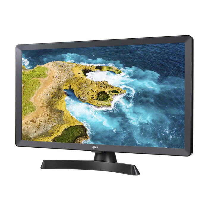 Lg Smart Tv 24" Led Hd Ready Fhd Monitor Tv Nero Dvb-T2 Usb Wifi (23.6") 59,9 Cm