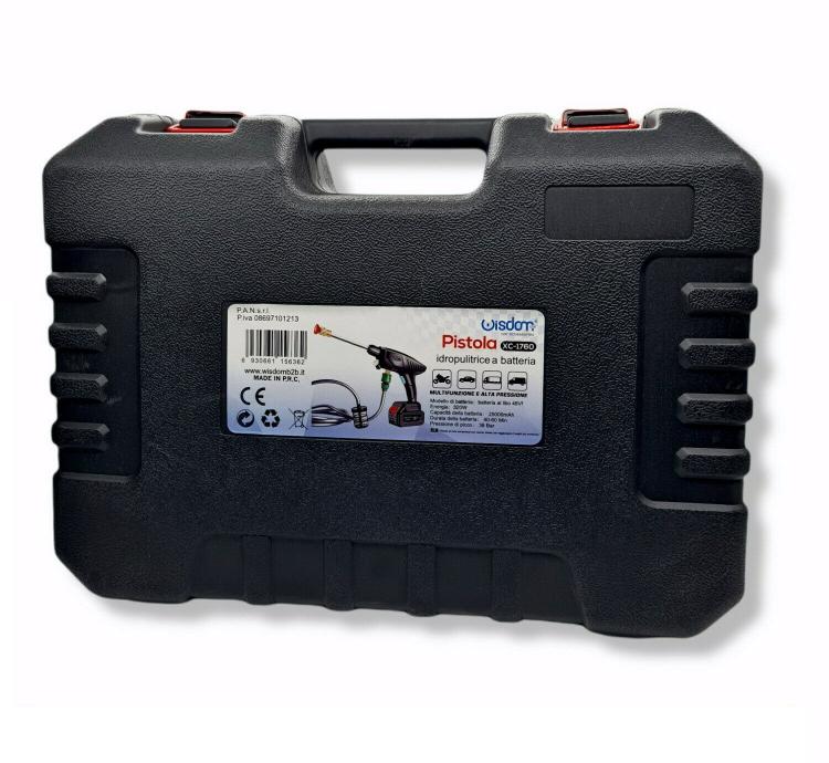 Idropulitrice A Batteria 21V | Alta Pressione Portatile Senza Fili Lavaggio Auto