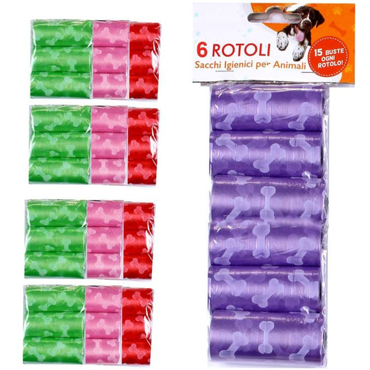 180 PZ SACCHETTI IGIENICI BUSTINE PER BISOGNI ANIMALI ESCREMENTI FECI CANE GATTO