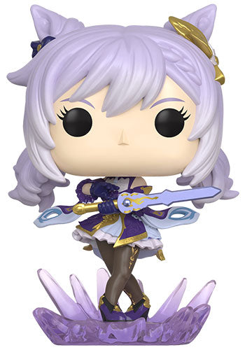 Funko Pop ! Asia Genshin Impact S2 - (182) Keqing Games Manga Rpg Vinyl Figure