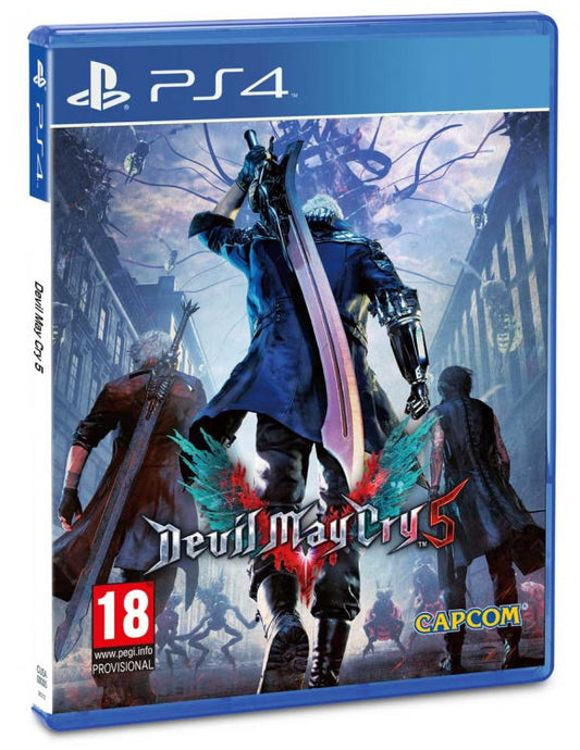 DEVIL MAY CRY 5 PS4 GIOCO PLAYSTATION 4 ITALIANO VIDEOGIOCO EU NUOVO SIGILLATO