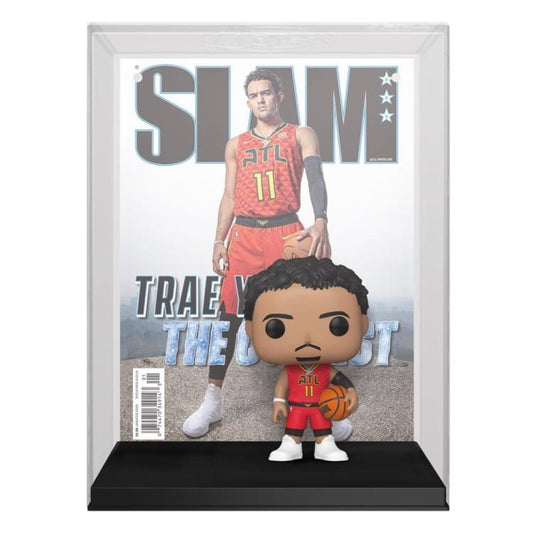 Funko Pop ! Basketball - Magazine Cover : Slam Nba - (18) Trae Young Vinyl 9Cm