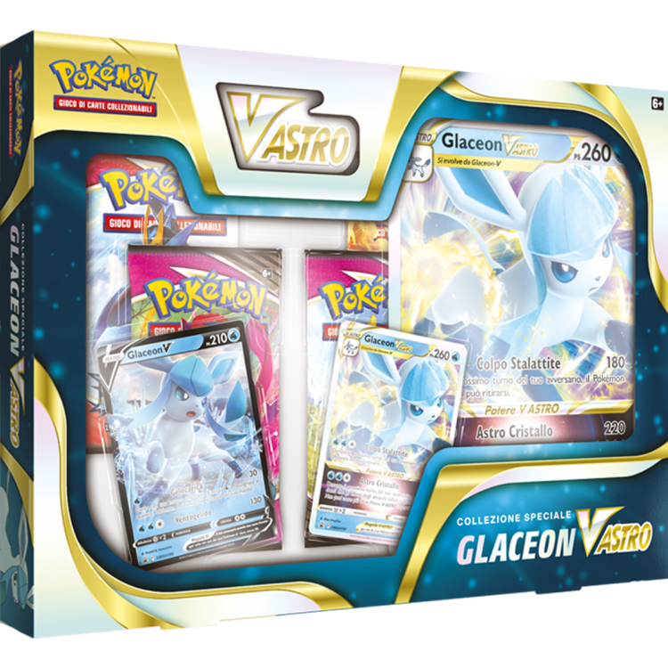 Pokemon Collezione Speciale Leafeon-V Astro/ Glaceon-V Astro - Carte Da Gioco