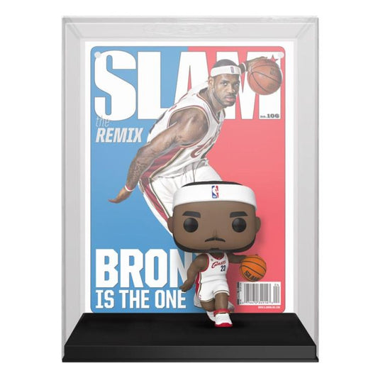 Funko Pop ! Basketball Magazine Cover Slam Nba - (19) Lebron James Cavaliers 9Cm