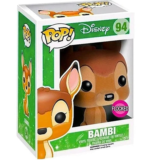 Funko Pop ! Disney - Bambi (94) Flocked Vinyl Figure Special Edition 9Cm