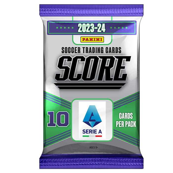 Panini Serie A Score Card 2023-24 Retail 1 Busta Soccer Trading Card 10 Cards