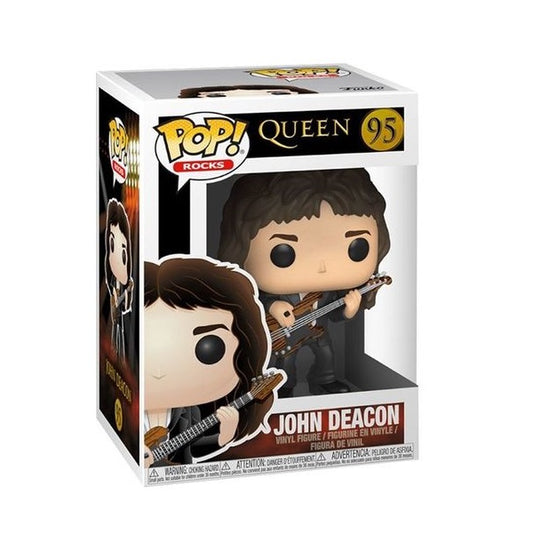 Funko Pop ! Rocks Queen - John Deacon (95) Richard Bass Guitarist Rock Band