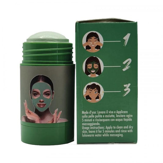 Face Complex Maschere Stick Skin Booster Té Verde Effetto Esfoliante Tonificante