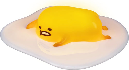Paladone - Gudetama - Lampada 3d A Forma Di Uovo Di Gomma Flessibile