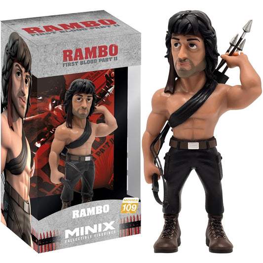 Minix: Rambo Con Arco (Movies 109) Figure 12Cm Statua Film Statuetta Collezione