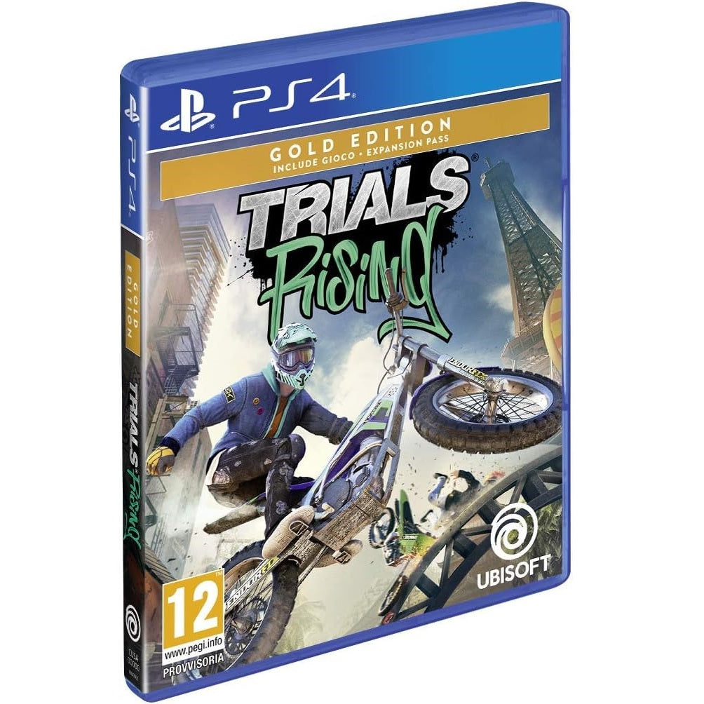 Trials Rising - Gold Edition Ps4 Videogioco Playstation 4 Italiano Limited Nuovo