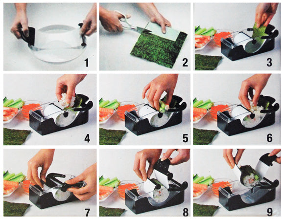 Macchina Sushi Maker arrotola Maki per Involtini Susci Finger Food Roll Perfect