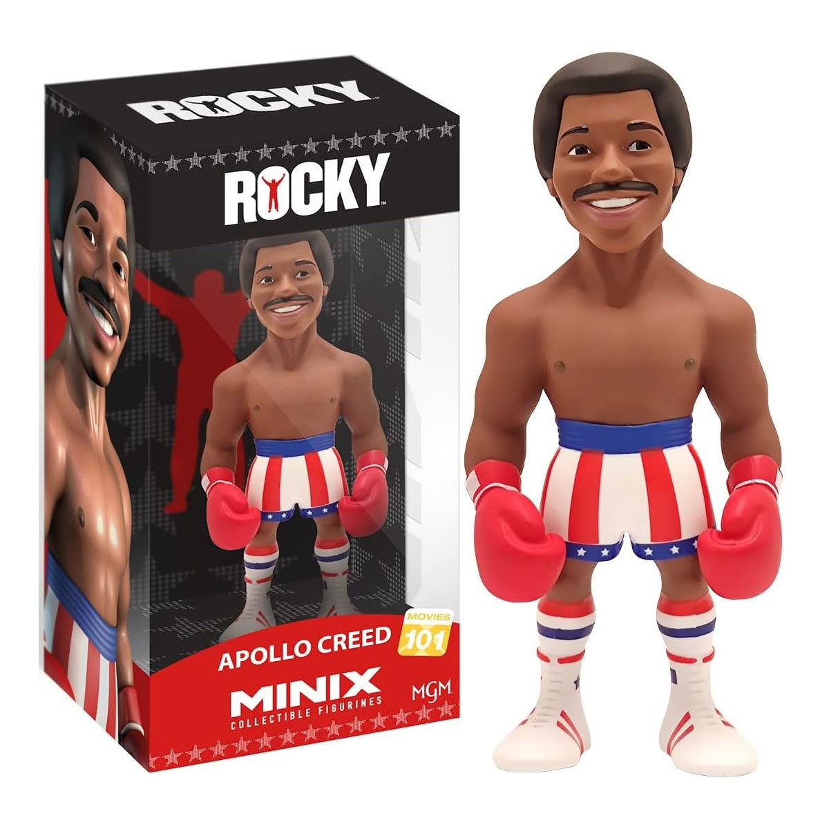 Minix: Apollo Creed (Movies 101) Rocky Balboa 12Cm Statuetta Vinyl Figure Nuovo