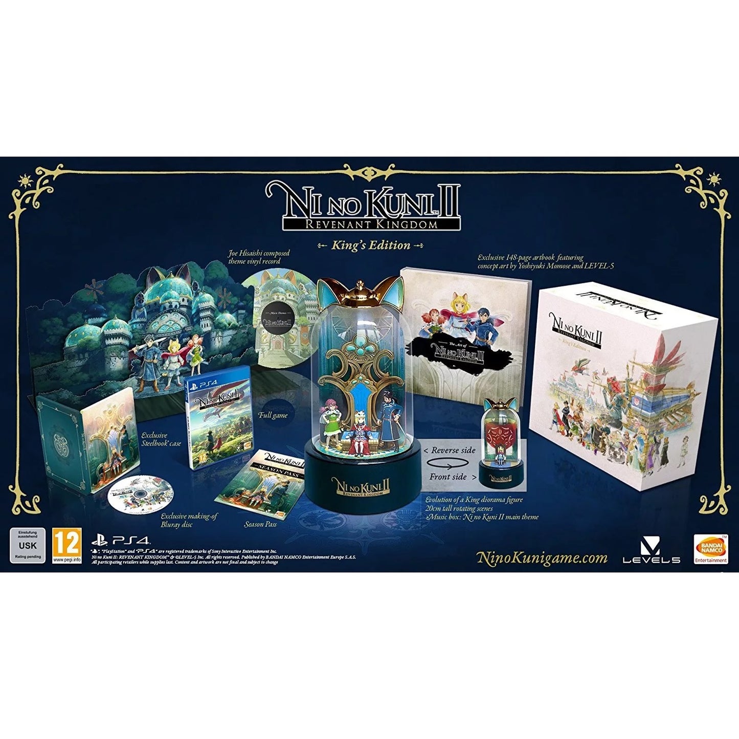 Ni No Kuni 2 - Il Destino Di Un Regno Kings Collector' S Edition Playstation 4