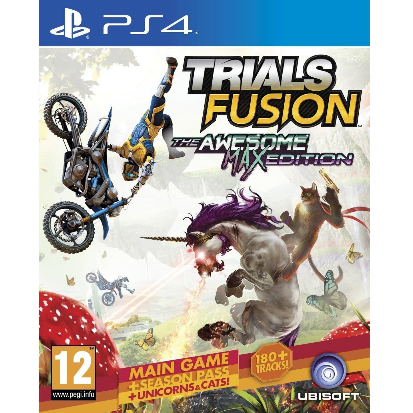 Trials Fusion Awesome Max Edition Edizione Completa Ps4 Italiano Nuovo Sigillato