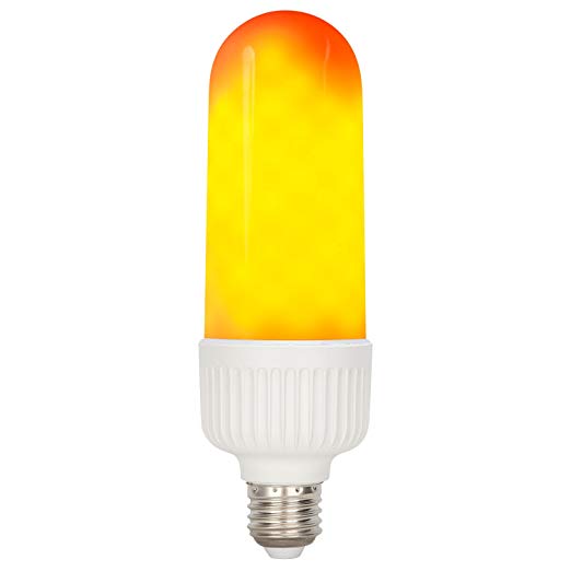 Lampada Led Effetto Fiamma Flame Lampadina E27 Emulazione Luce Fuoco Tremolante