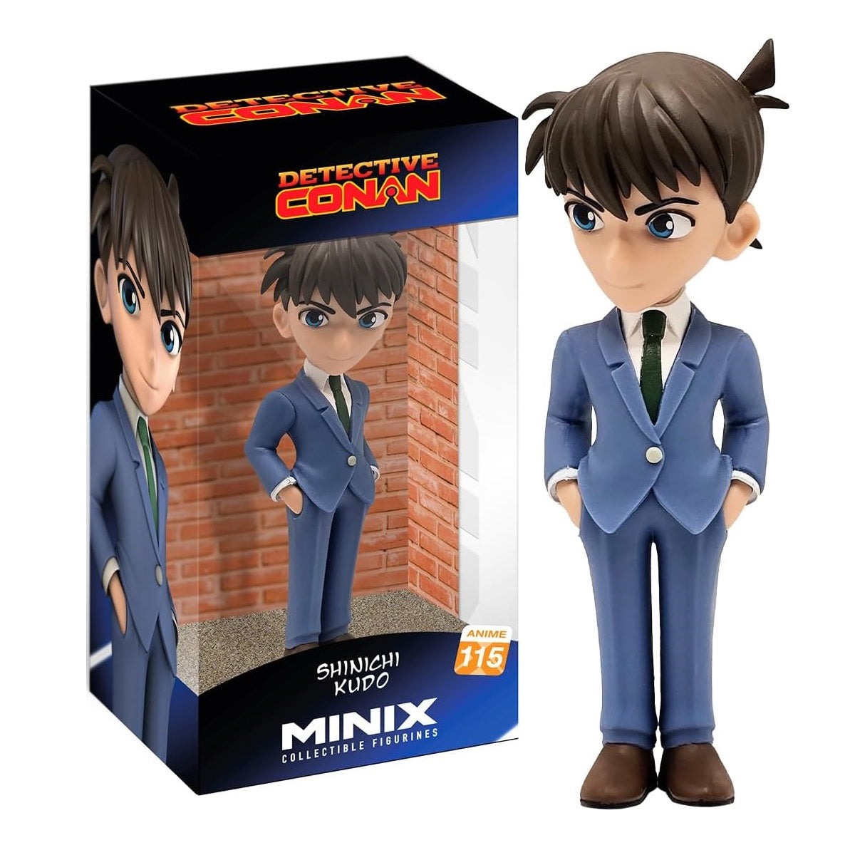 Minix: Detective Conan (Anime 115) Jimmy Cudo Figure 12Cm Statua Vinile Anime