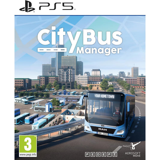 City Bus Manager PlayStation 5 Videogioco PS5 Italiano PAL ITA Nuovo Sigillato