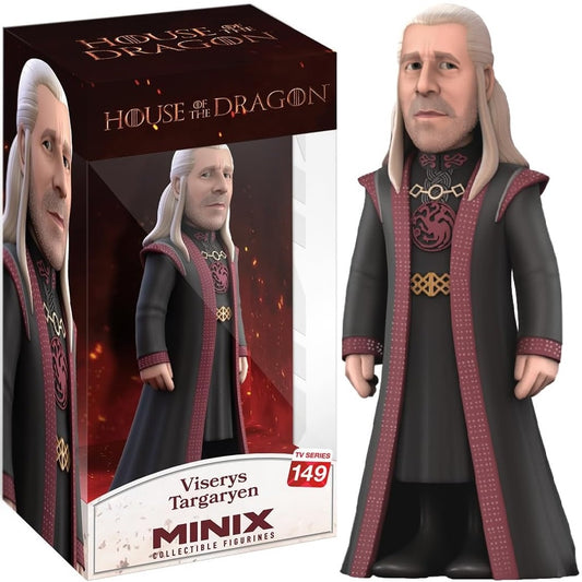 Minix - House of Dragon (TV Series 149) Viserys Targaryen 12Cm Statuetta Nuovo