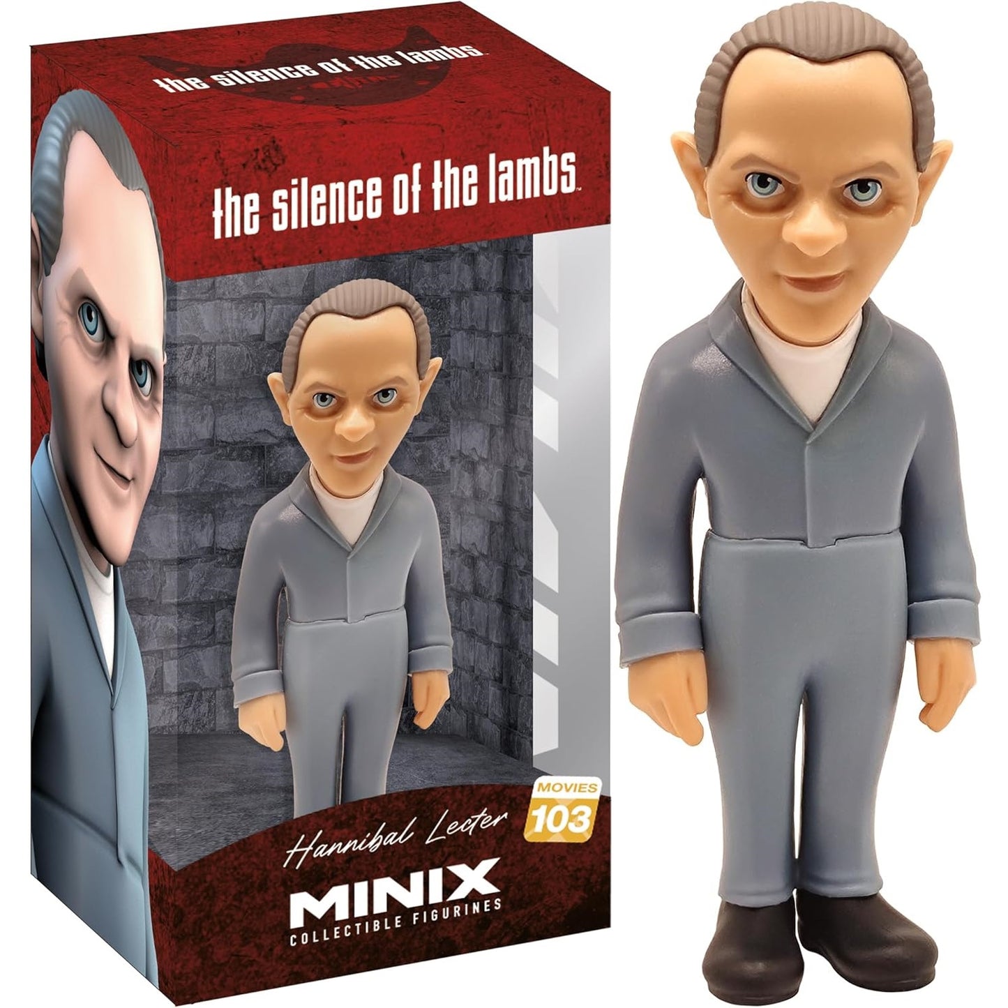 Minix - Il Silenzio Degli Innocenti (Movies 103) Hannibal Lecter Figure 12Cm Statua