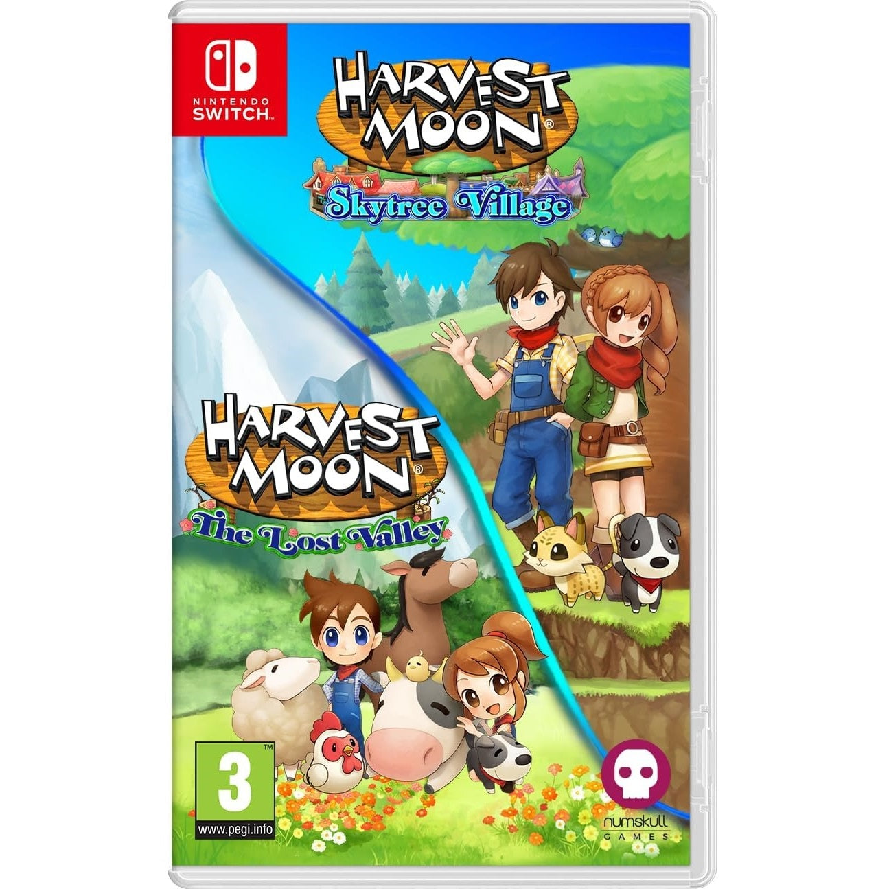 Harvest Moon: The Lost Valley + Skytree Village Nintendo Switch Gioco Nuovo EU