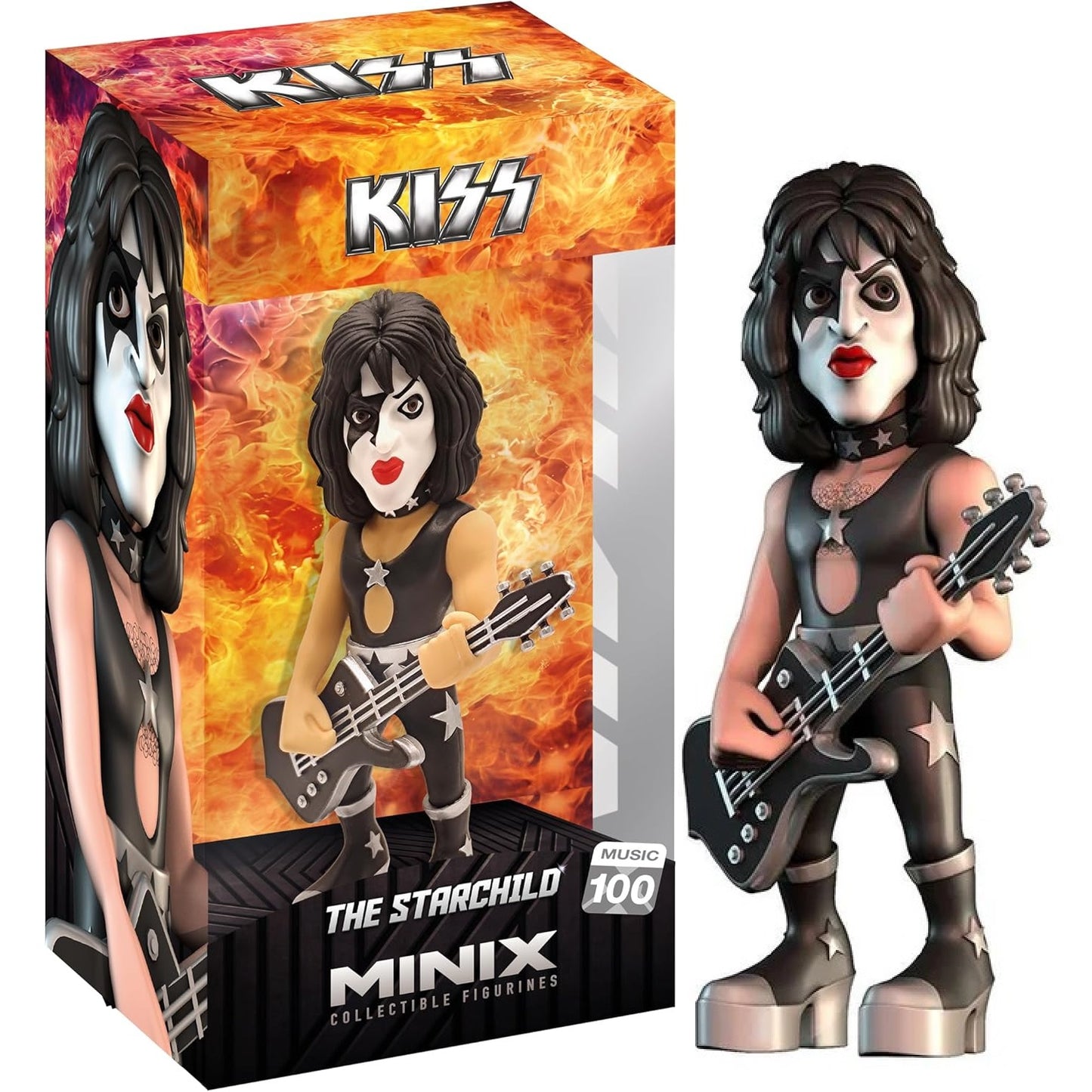 Minix - KISS The Starchild (Music 100) - Vinyl Figure Statuetta Collezione 12Cm