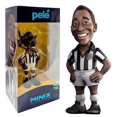 Minix - Pele' (Santos) Football Legends (110B) Figure Statuetta Statua Pvc 12Cm