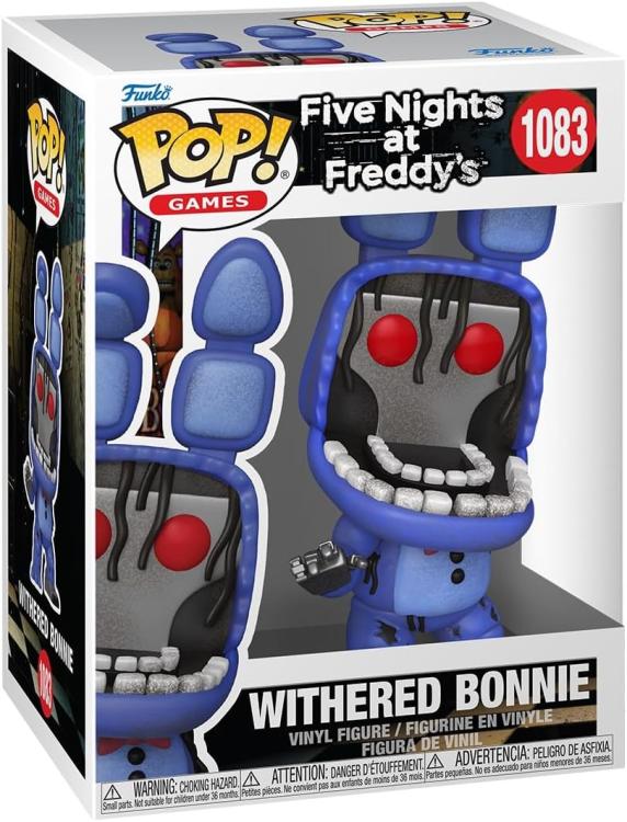 Funko Pop ! Games Fnaf - (1083) Withered Bonnie Figure Vinyl 9Cm