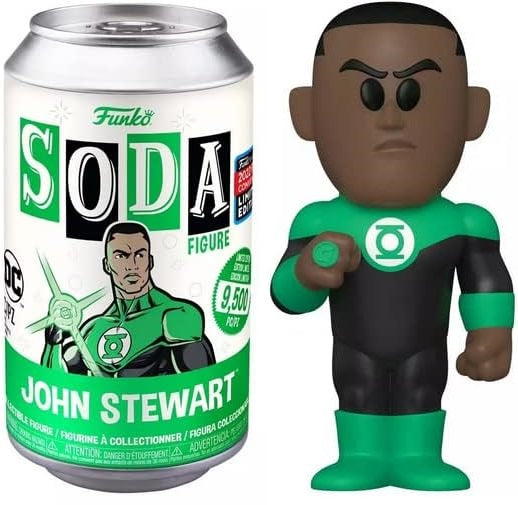 Funko Soda - Dc Super Heroes John Stewart Vinyl Green Lantern Lanterna Verde