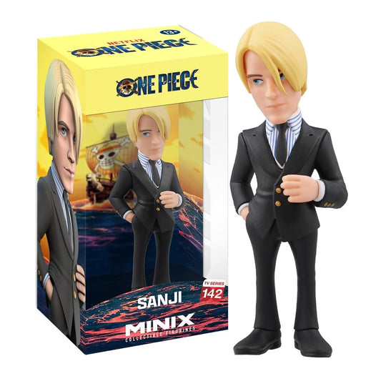 Minix: One Piece - Sanji (Anime 142) Anime Figure Vinsmoke 12Cm Statuetta OP