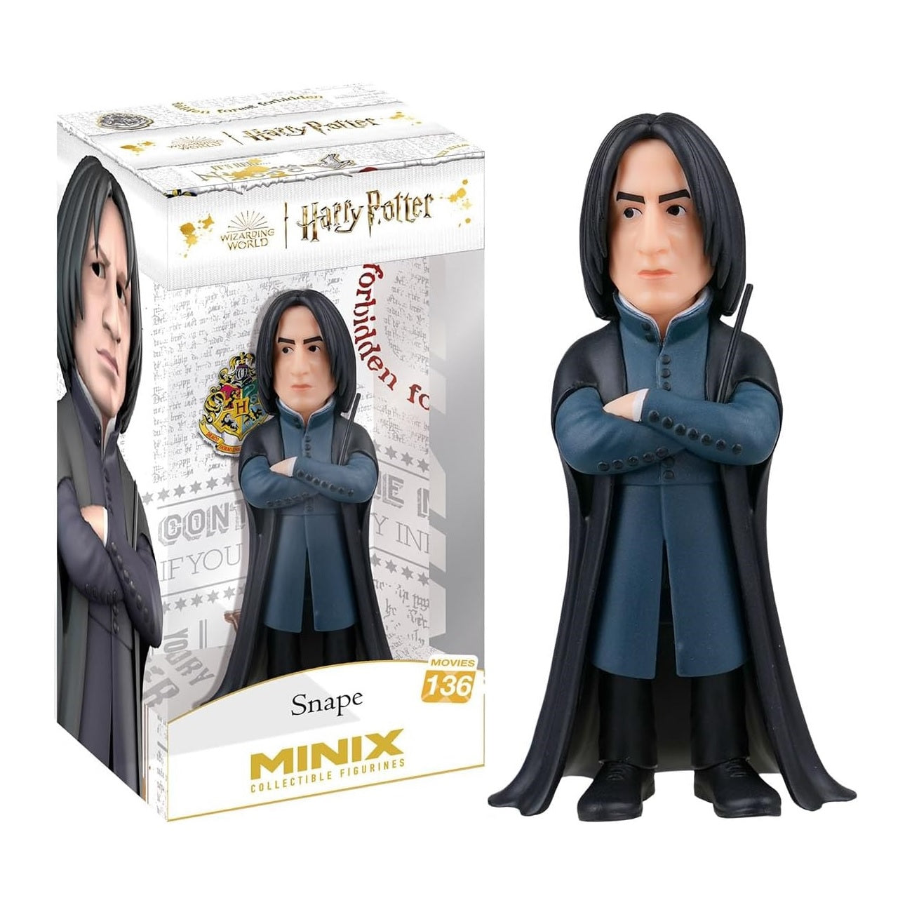 Minix Movies Harry Potter Wizarding World - Snape (136) Figure 12Cm Vinyl