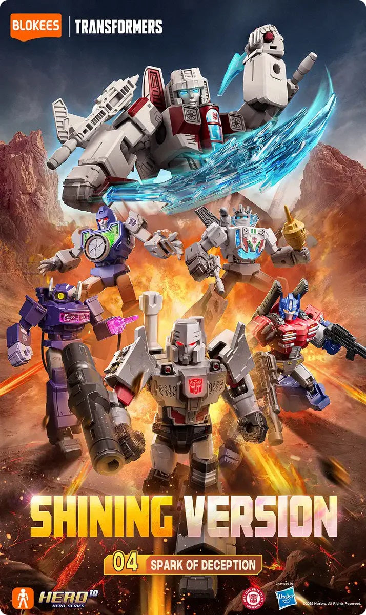 Blokees - Transformers - Model Kit - Shining Version 04 - Spark Of Deception (1 Pz Random) - Action Figure 71124