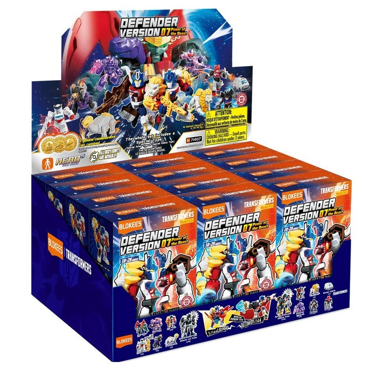 Blokees - Transformers - Model Kit - Defender Version 07 Power Beast (1pz Random) - Action Figure 71407