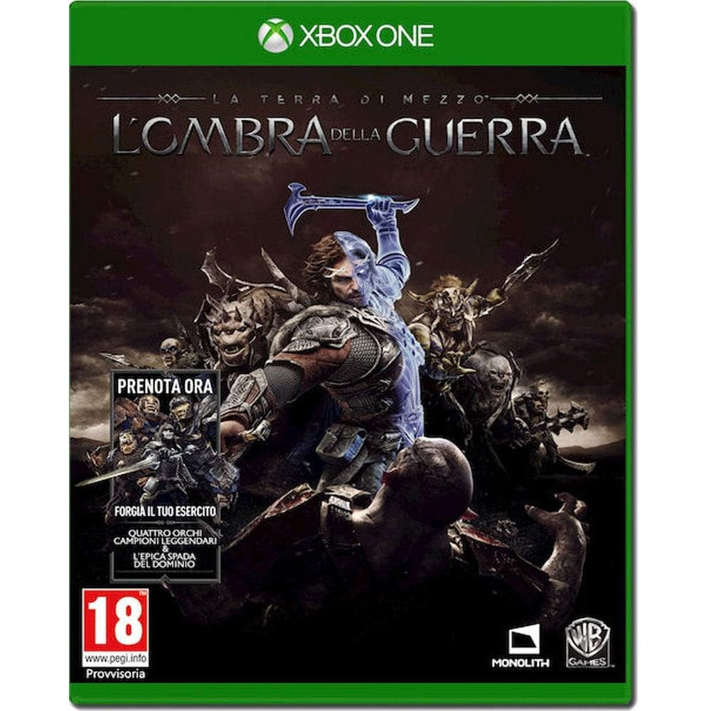 La Terra Di Mezzo: L'Ombra Della Guerra Xbox One Videogioco PAL EU Nuovo