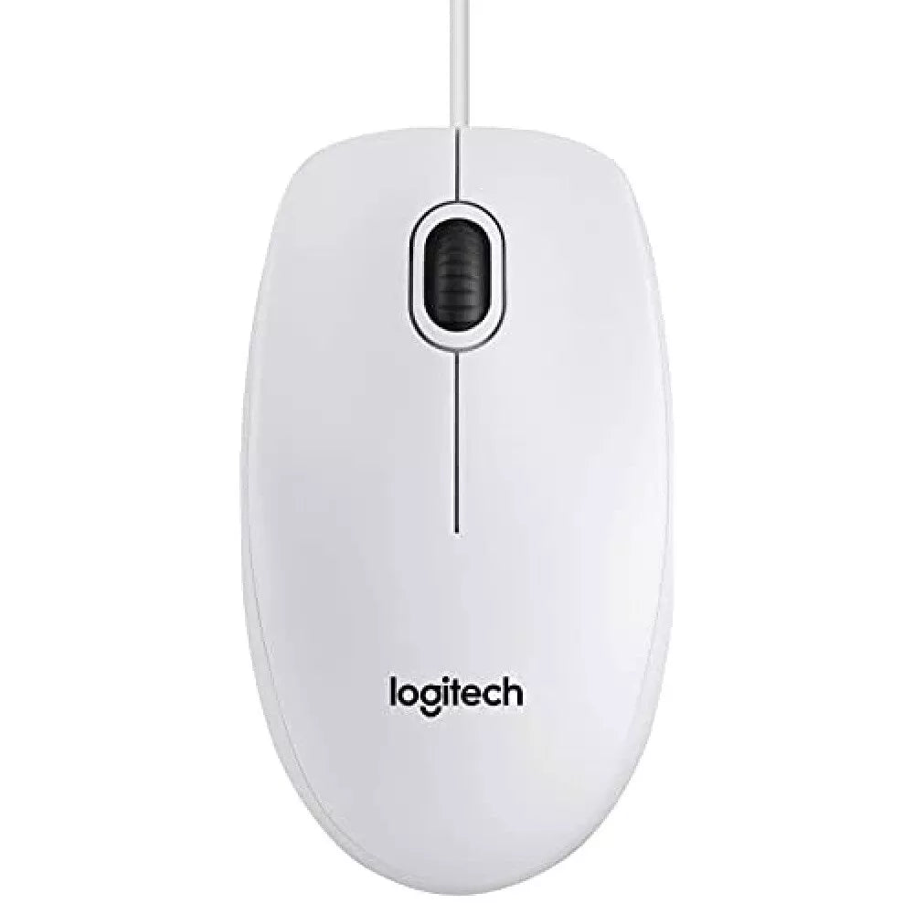 Logitech B100 Mouse Ottico Cablato Con Filo Usb 800 Dpi Ambidestro Windows Mac