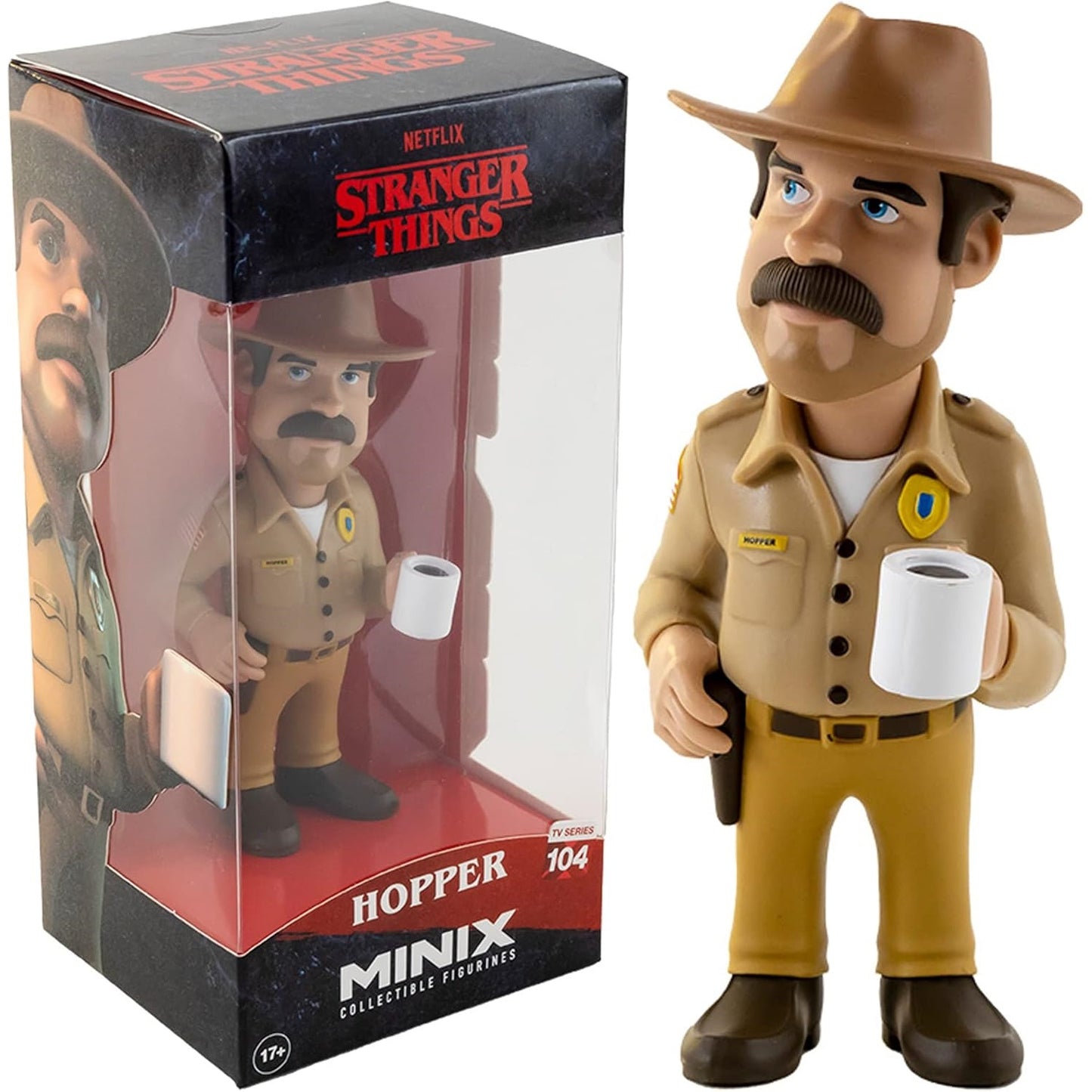 Minix: Netflix Stranger Things Hopper (Serie Tv 104) Figure 12Cm Statuetta