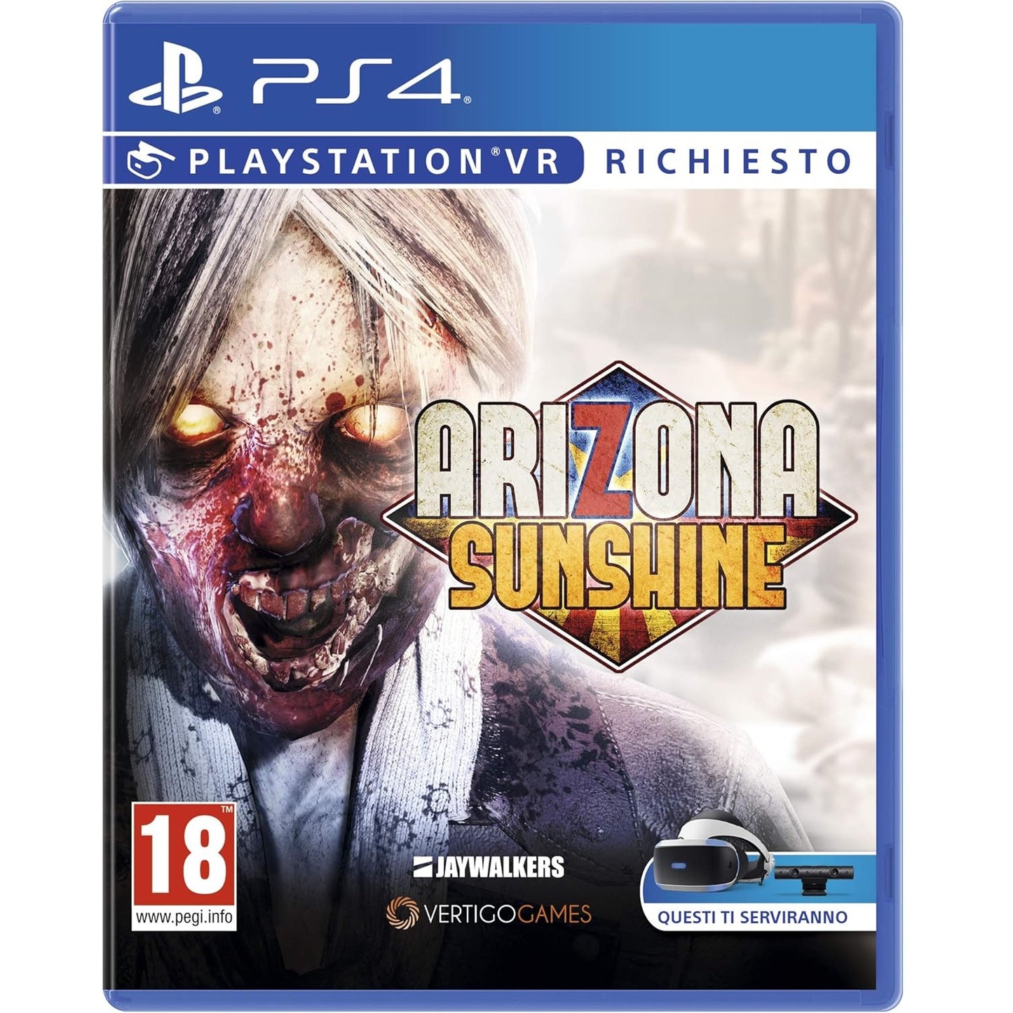 Arizona Sunshine Ps4 Gioco Italiano Eu Videogioco Playstation 4 Nuovo Sigillato