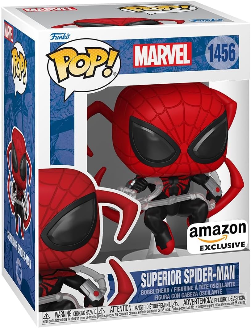 Funko Pop ! Marvel - Spiderman (1456) Superior Spider-Man Special Edition